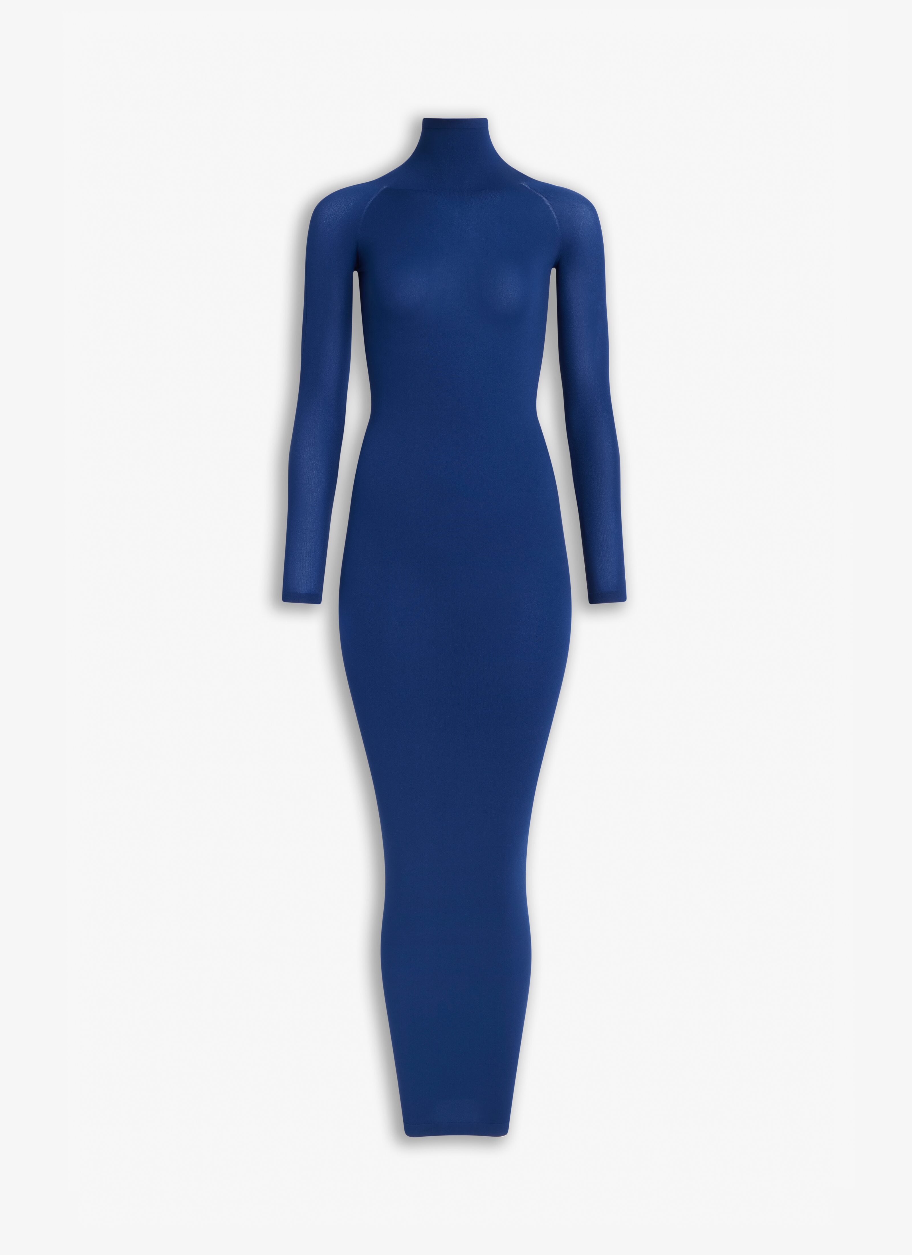 SHEER HIGH NECK DRESS SHEER HIGH NECK DRESS - maison-alaia.com